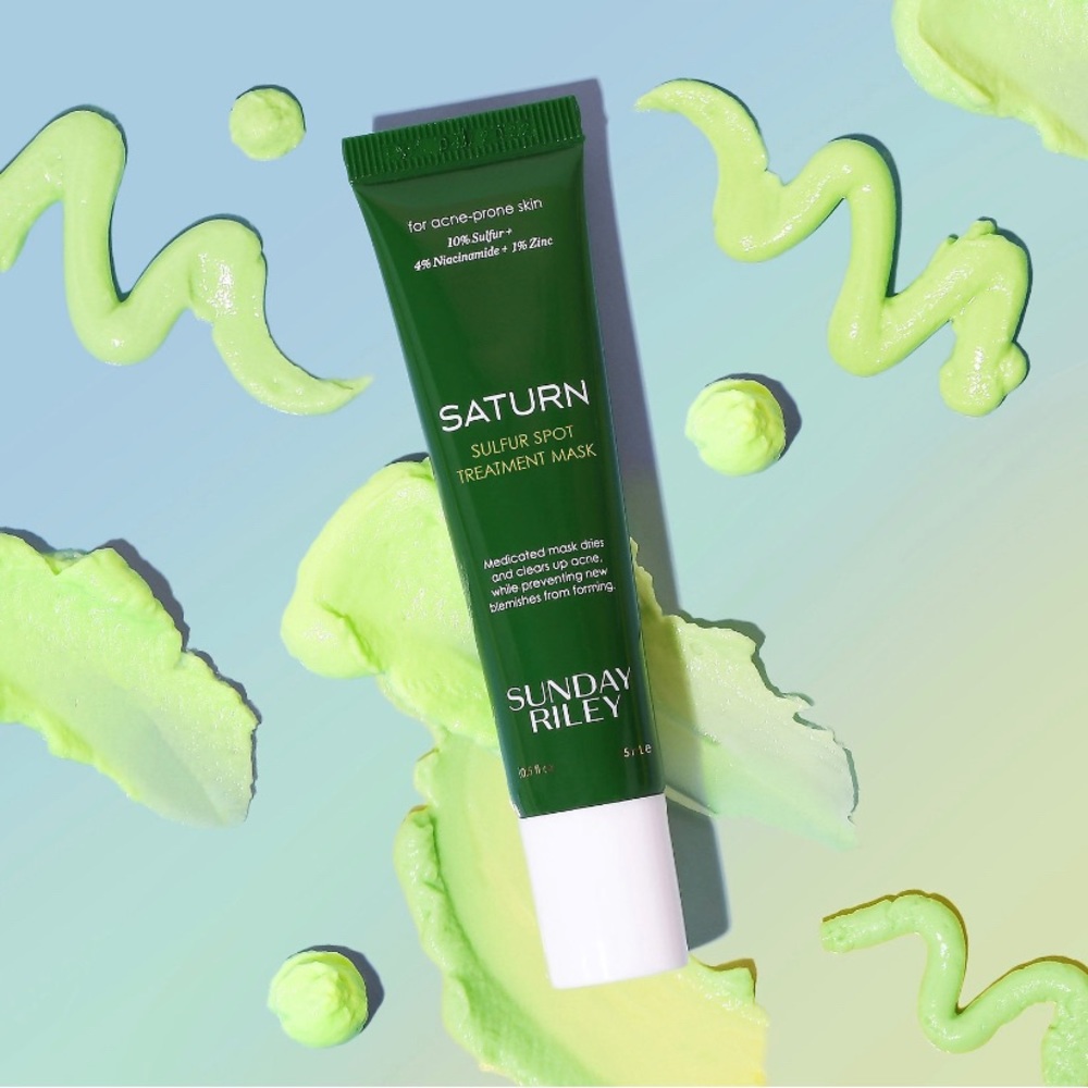 SUNDAY RILEY Saturn Sulfur Acne Spot Treatment Mask